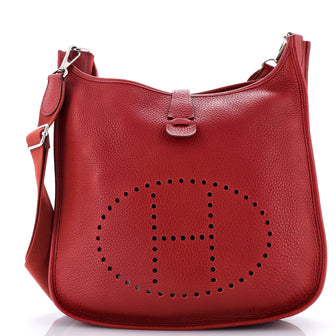 Hermes Evelyne Bag Gen III Clemence GM