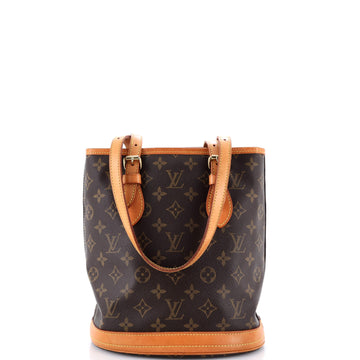 Louis Vuitton Petit Bucket Bag Monogram Canvas