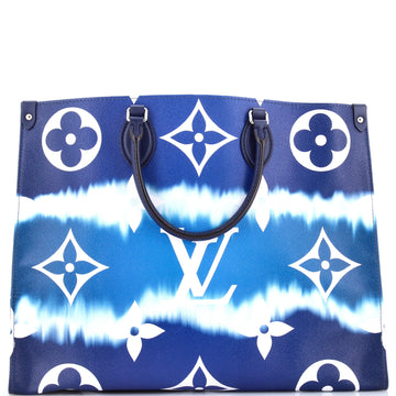 Louis Vuitton OnTheGo Tote Limited Edition Escale Monogram Giant GM