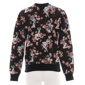 Christian Dior Men's Crewneck Sweatshirt Limited Edition Sorayama Oblique Cotton