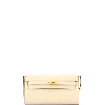 Hermes Kelly To Go Wallet Ostrich