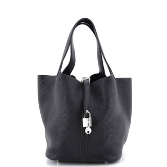 Hermes Picotin Lock Bag Clemence MM