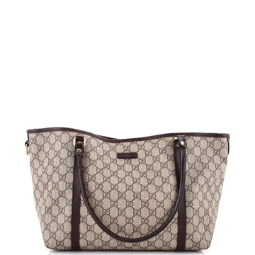 Gucci Joy Tote GG Coated Canvas with Leather Medium