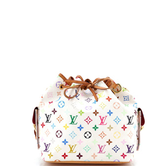 Louis Vuitton Petit Noe Handbag Monogram Multicolor