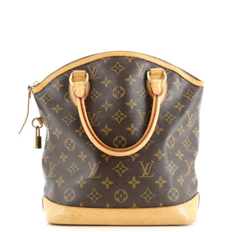 Louis Vuitton Lockit Handbag Monogram Canvas PM
