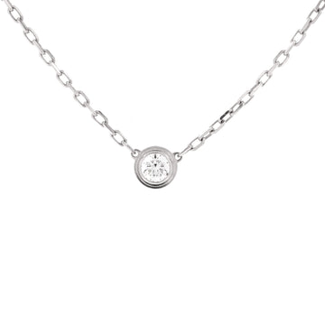 Cartier Cartier D'Amour Pendant Necklace 18K White Gold with Diamond Small