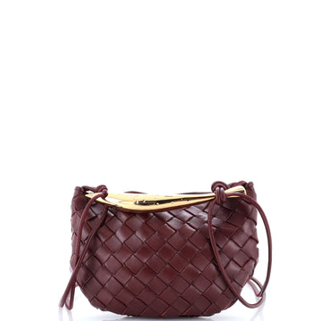 Bottega Veneta Sardine Top Handle Bag Intrecciato Nappa Mini