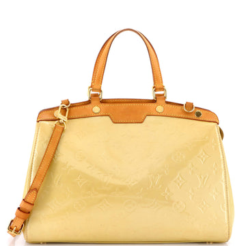 Louis Vuitton Brea Handbag Monogram Vernis MM