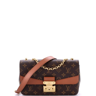 Louis Vuitton Marceau Handbag Monogram Canvas with Leather