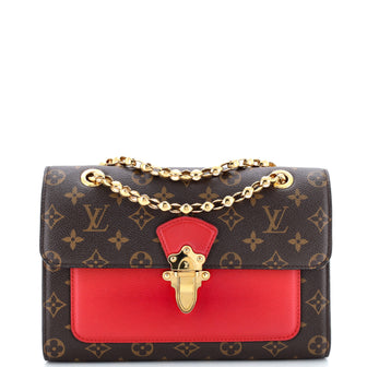 Louis Vuitton Victoire Handbag Monogram Canvas and Leather