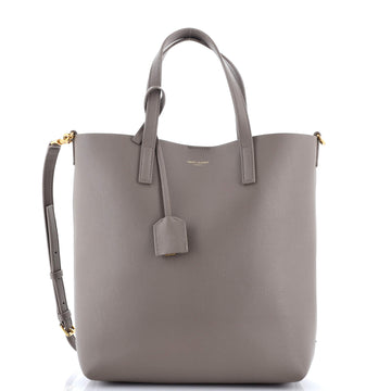 Saint Laurent Shopper Tote Leather Toy