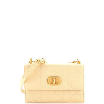 Christian Dior Miss Caro Flap Bag Cannage Quilt Calfskin Mini