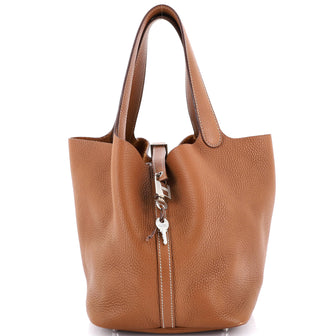 Hermes Picotin Lock Bag Clemence MM
