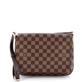 Louis Vuitton Musette Tango Handbag Damier