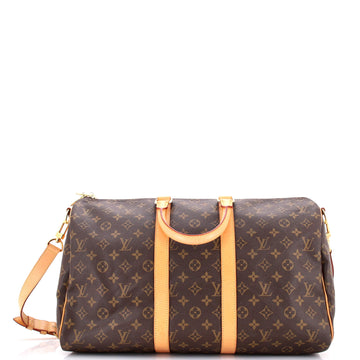 Louis Vuitton Keepall Bandouliere Bag Monogram Canvas 45