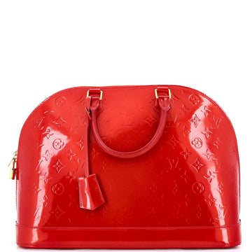 Louis Vuitton Alma Handbag Monogram Vernis GM