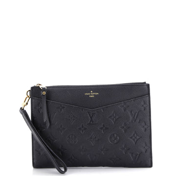 Louis Vuitton Pochette Melanie Monogram Empreinte Leather MM