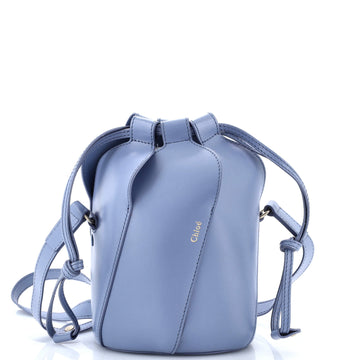 Chloe Tulip Bucket Bag Leather Small