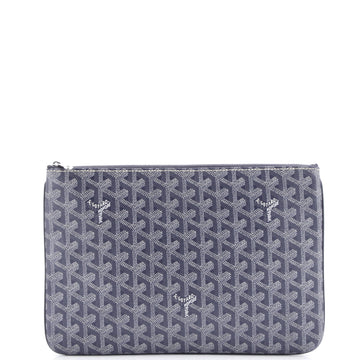Goyard Senat Zip Pouch Coated Canvas MM