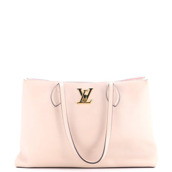 Louis Vuitton Lockme Shopper Tote Leather