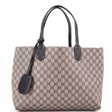 Gucci Reversible Tote GG Coated Canvas with Leather Medium