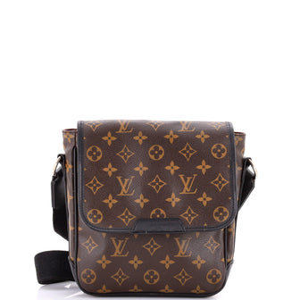 Louis Vuitton Bass Messenger Bag Macassar Monogram Canvas PM
