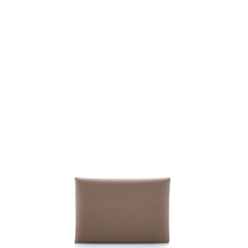 Hermes Calvi Duo Card Holder Epsom
