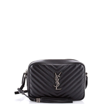 Saint Laurent Lou Camera Bag Matelasse Chevron Leather Small
