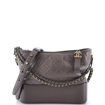 Chanel Gabrielle Hobo Quilted Aged Calfskin Medium
