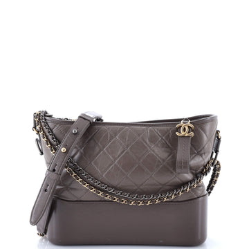 Chanel Gabrielle Hobo Quilted Aged Calfskin Medium