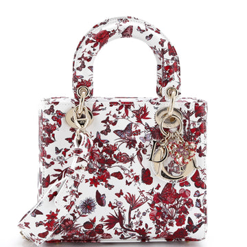 Christian Dior My ABCDior Lady Dior Bag Printed Leather Small