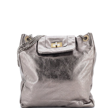 Chanel Drill Tote Perforated Leather Large