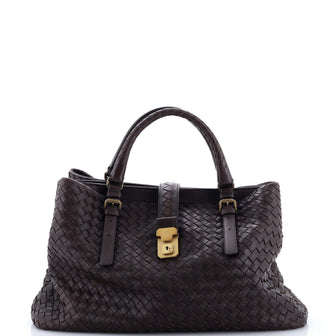 Bottega Veneta Roma Bag Intrecciato Nappa Medium