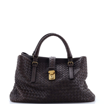 Bottega Veneta Roma Bag Intrecciato Nappa Medium