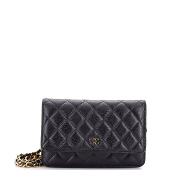 Chanel Wallet on Chain Quilted Caviar