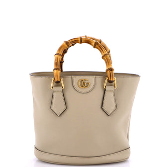 Gucci Diana Convertible Bucket Bag Leather Small