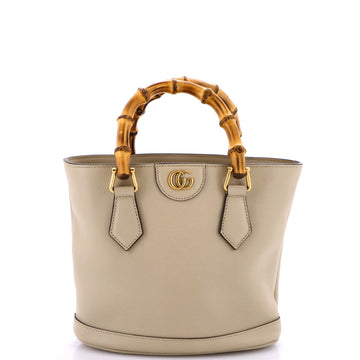 Gucci Diana Convertible Bucket Bag Leather Small