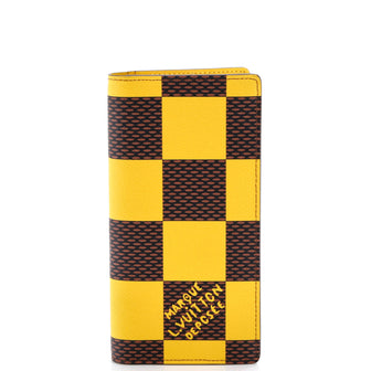 Louis Vuitton Brazza Wallet Damier Pop