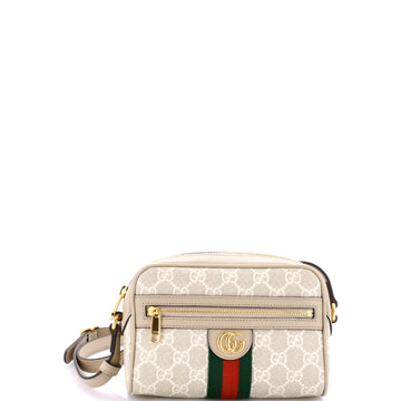 Gucci Ophidia Shoulder Bag NM GG Coated Canvas Mini