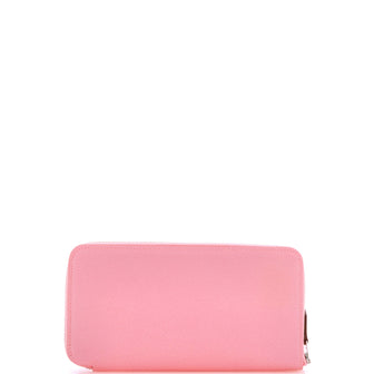 Hermes Azap Zip Around Wallet Silk'in Epsom Long