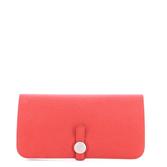 Hermes Dogon Recto Verso Wallet Leather