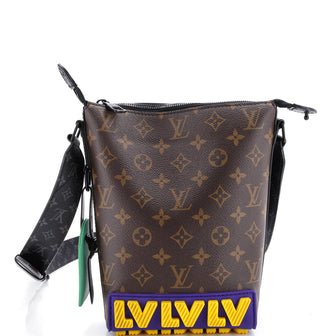 Louis Vuitton Cruiser Messenger Limited Edition LV Rubber Monogram Canvas and Monogram Eclipse