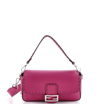 Fendi Selleria Baguette NM Bag Leather Medium