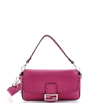 Fendi Selleria Baguette NM Bag Leather Medium