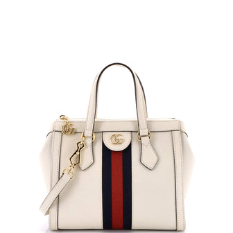 Gucci Ophidia Top Handle Tote Leather Small