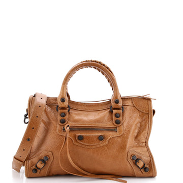 Balenciaga City Classic Studs Bag Leather Small