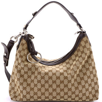 Gucci Icon Bit Hobo GG Canvas Medium