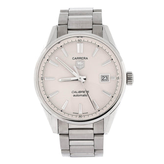 Tag Heuer Carrera Calibre 5 Automatic Watch Stainless Steel 39