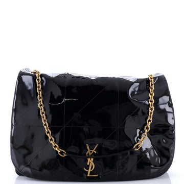 Saint Laurent Jamie 4.3 Shoulder Bag Quilted Patent Large