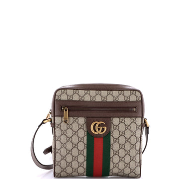 Gucci Ophidia Messenger Bag GG Coated Canvas Small